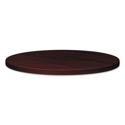 94000 Series Round Table Top, 48" Diameter, Mahogany, Sold as 1 Each