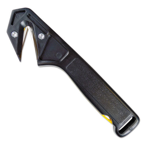 COSCO - Band/Strap Knife, Black, Sold as 1 EA
