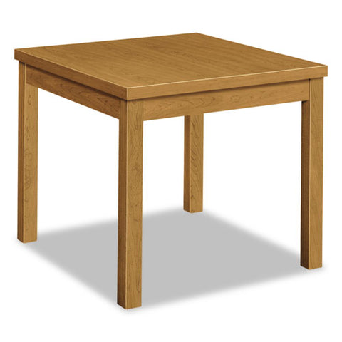 HON - Laminate Occasional Table, Square, 24w x 24d x 20h, Harvest, Sold as 1 EA
