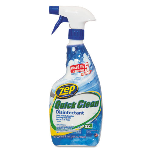 5 Second Quick Clean Disinfectant, 32 oz Spray Bottle, Sold as 1 Each