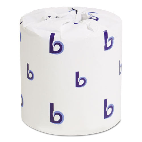 Two-Ply Toilet Tissue, White, 4 1/2 x 4 1/2 Sheet, 500 Sheets/Roll, 96 Rolls/CT, Sold as 1 Carton, 96 Roll per Carton 