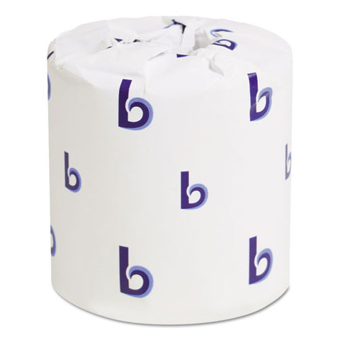 Bathroom Tissue, Standard, 2-Ply, White, 4 x 3 Sheet, 500 Sheets/Roll, 96/Carton, Sold as 1 Carton, 96 Each per Carton 