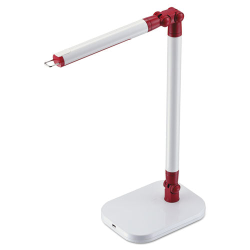 PureOptics Exalt Bar LED Bar Desk Light, 2 Prong, 19", White, Sold as 1 Each