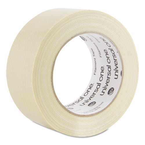 Universal - Premium-Grade Filament Tape w/Natural Rubber Adhesive, 2-inch x 60 yards, Sold as 1 RL