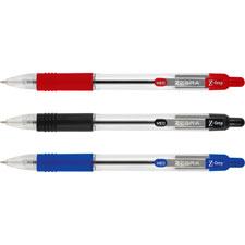 Zebra Pen Z-Grip Retractable Ballpoint Pen, Sold as 1 Set