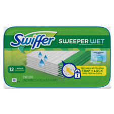 Swiffer Sweeper Wet Cloth, Sold as 1 Box, 12 Each per Box 