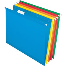 TOPS Recycled 1/5 Cut Hanging Folders, Sold as 1 Box, 20 Each per Box 