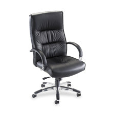 Lorell Bridgemill Executive High-Back Swivel Chair, Sold as 1 Each