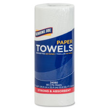 Genuine Joe Household Paper Towel, Sold as 1 Carton, 30 Roll per Carton 