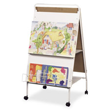 Balt Double-Sided Display Easel With Wheels, Sold as 1 Each