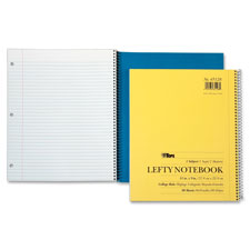 TOPS Lefty Kraft Legal Ruled Notebook, Sold as 1 Each