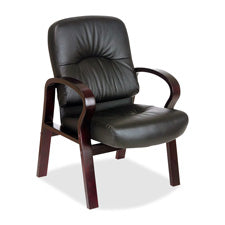 Lorell Woodbridge Guest Chair, Sold as 1 Each