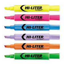 Avery Hi-Liter Desk Style Highlighter, Sold as 1 Package