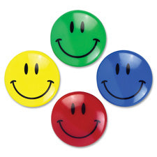 Baumgartens Smiley Face Magnet, Sold as 1 Package, 2 Each per Package 