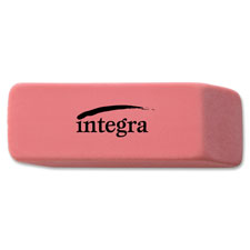 Integra Medium Beveled End Eraser, Sold as 1 Each