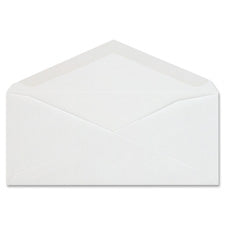 Sparco White Wove Commercial Envelopes, Sold as 1 Box