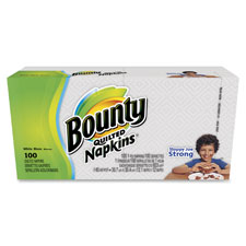 Bounty Everyday Napkins, Sold as 1 Carton, 20 Package per Carton 