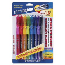 Staedtler Maxum Ballpoint Pen, Sold as 1 Package, 8 Each per Package 