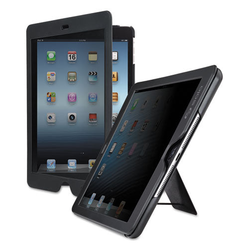 Privacy Screen Slim Case for iPad Air, Black, Sold as 1 Each