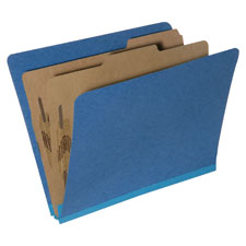 SKILCRAFT Pressboard Classification Folder, Sold as 1 Box, 10 Each per Box 