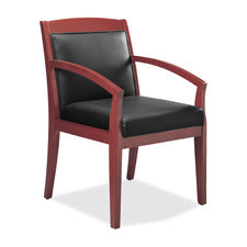 Mayline Mercado Veneer Guest Chair, Sold as 1 Carton, 2 Each per Carton 