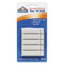 Elmer's Tac 'N Stik Adhesive Putty, Sold as 1 Each