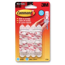 Command Mini Removable Hook, Sold as 1 Package