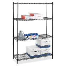 Lorell Industrial Adjustable Wire Shelving Starter Unit, Sold as 1 Each