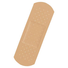 Medline Sheer-Gard Adhesive Bandage, Sold as 1 Box, 100 Each per Box 