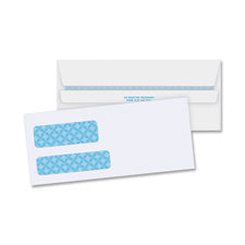 Business Source Double Window Envelope, Sold as 1 Box, 500 Each per Box 