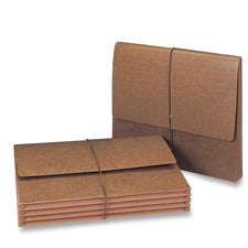 Smead 71463 Leather-Like Expanding Wallets with Elastic Cord, Sold as 1 Box, 10 Each per Box 