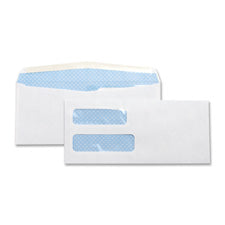 Business Source Double Window Envelope, Sold as 1 Box