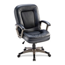 Lorell Mid-Back Management Chair, Sold as 1 Each
