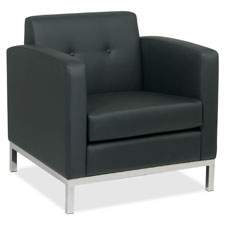 Ave Six Wall Street Arm Reception Chair, Sold as 1 Each