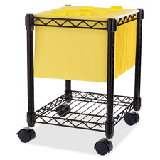 Lorell Compact Mobile Wire Filling Cart, Sold as 1 Each