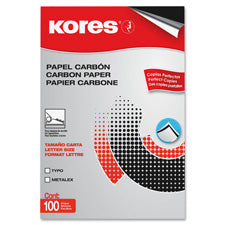 Industrias Kores Carbon Paper, Sold as 1 Box, 100 Each per Box 