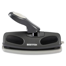 Bostitch EZ Squeeze Heavy Duty Adjustable 2-7 Hole Punch, Sold as 1 Each