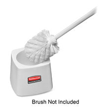 Rubbermaid Toilet Bowl Brush Holder, White, Sold as 1 Each
