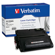 Verbatim HP Q1338A Remanufactured Laser Toner Cartridge, Sold as 1 Each