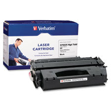 Verbatim HP Q7553X High Yield Remanufactured Laser Toner Cartridge, Sold as 1 Each