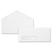 Business Source No. 10 Window Business Envelope, Sold as 1 Box, 500 Each per Box 