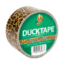 Duck Printed Duct Tape, Sold as 1 Roll