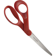 Fiskars Left-hand 8" Bent Scissors, Sold as 1 Each
