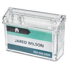 Deflect-o Grab-A-Card Outdoor Business Card Holder, Sold as 1 Each