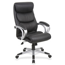 Lorell Executive High-back Chair, Sold as 1 Each