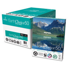Domtar EarthChoice50 Recycled Office Paper, Sold as 1 Carton