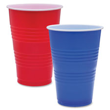 Genuine Joe Plastic Party Cup, Sold as 1 Package, 50 Each per Package 