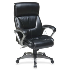 Lorell Executive Leather Eco Chair, Sold as 1 Each