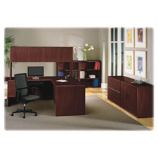 HON 10700 Series Left Pedestal Credenza with Lateral File, Sold as 1 Each