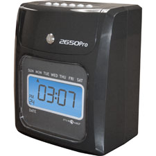 Pyramid Time Systems 2650 6-Column Time Clock, Sold as 1 Each